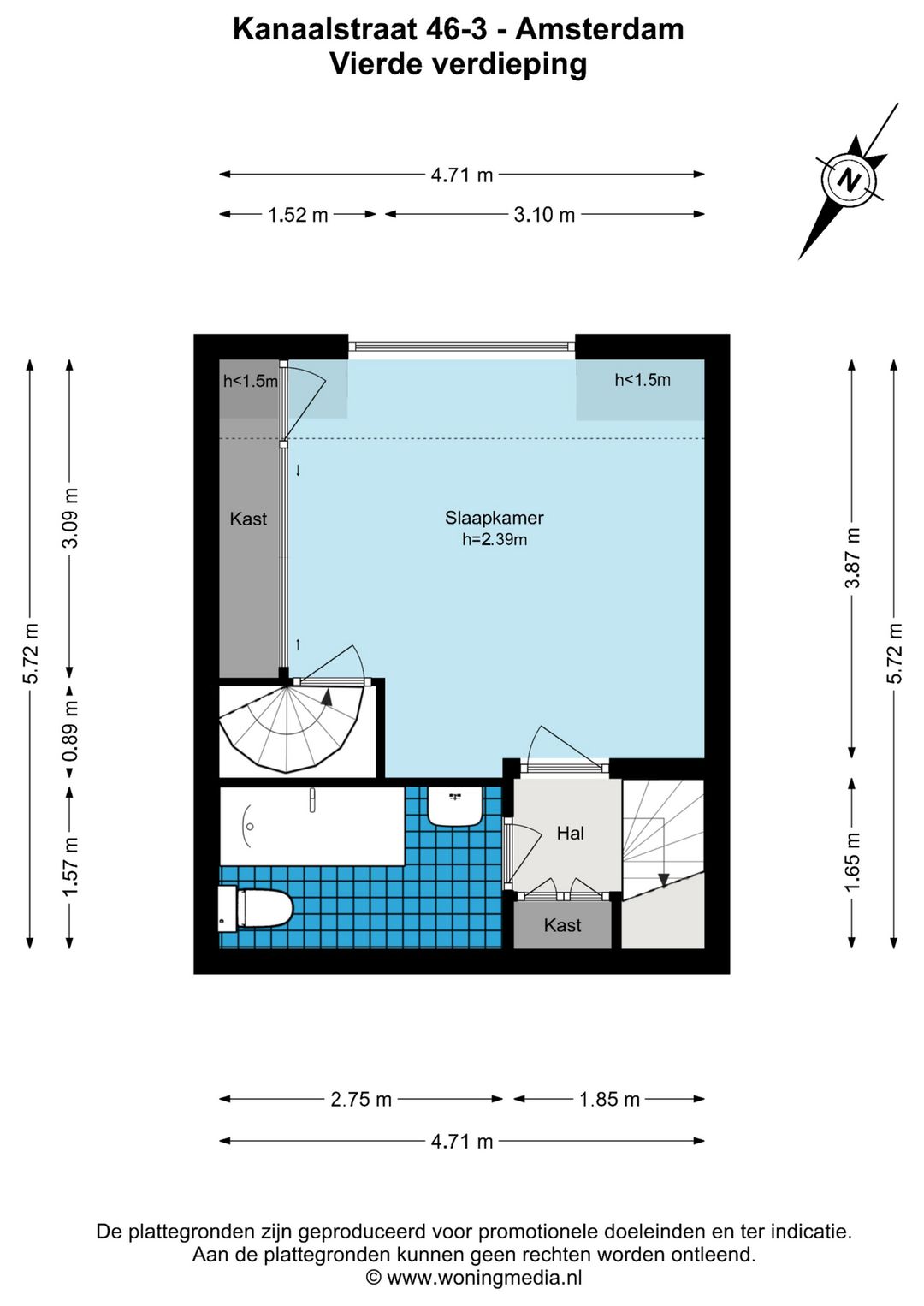 Foto 46 van Kanaalstraat 46-3