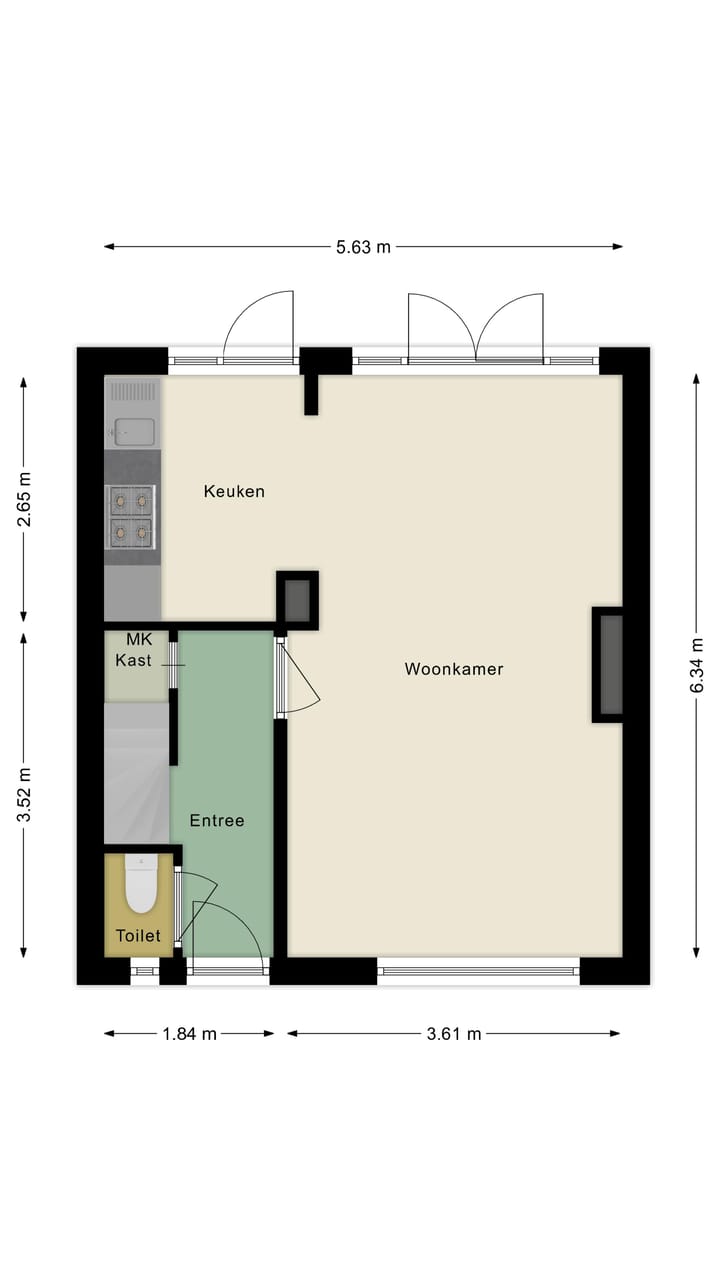 Foto 28 van Frans de Basstraat 19