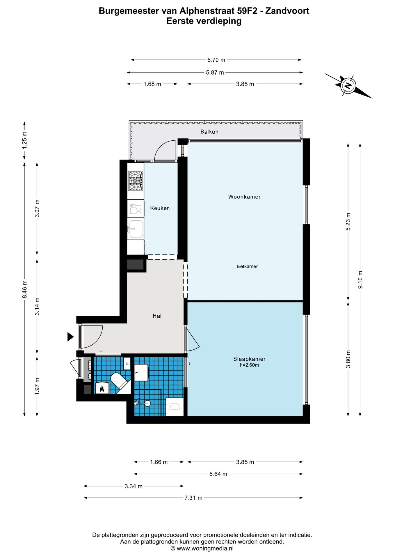 Photo 20 of Burgemeester van Alphenstraat 59-F2