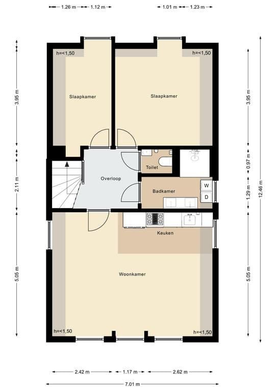 Foto 17 van Pieter Cornelisz. Hooftstraat 38-D