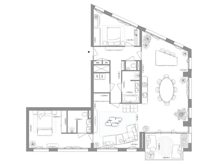 Foto 3 van Indigo | 1.7.1. | Type C | 3-kmrapp (Bouwnr. 17)