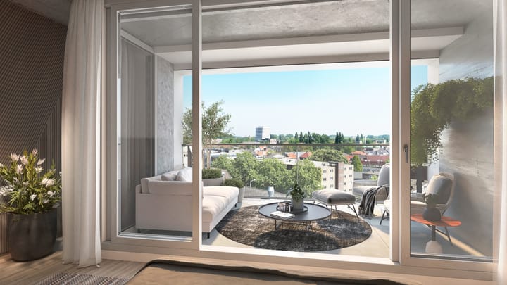 Foto 3 van Indigo | 1.7.2. | Type D | 3-kmrapp (Bouwnr. 18)