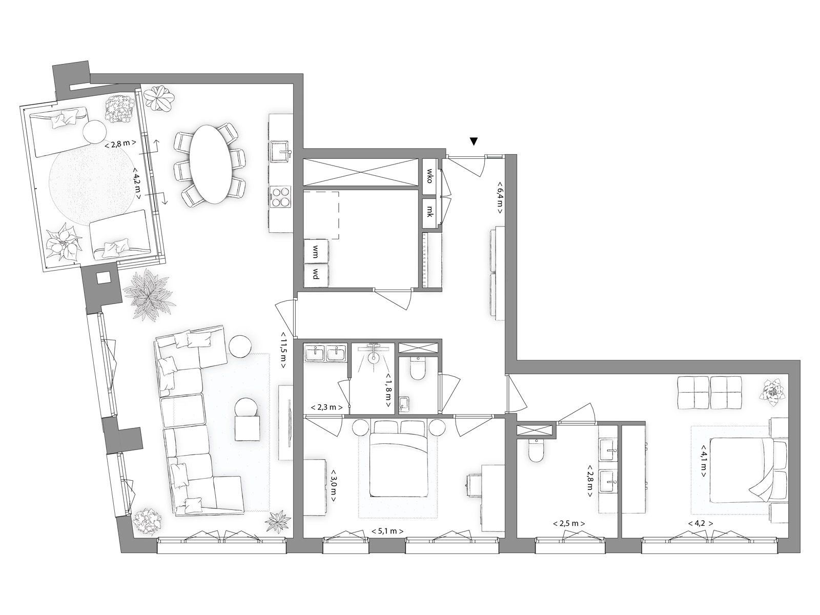 Foto 3 van Indigo | 1.1.2 | Type A | 3-kmrapp (Bouwnr. 2)