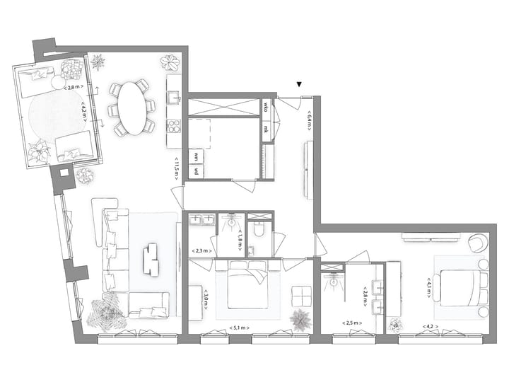 Foto 3 van Indigo | 1.3.2. | Type A | 3-kmrapp (Bouwnr. 8)