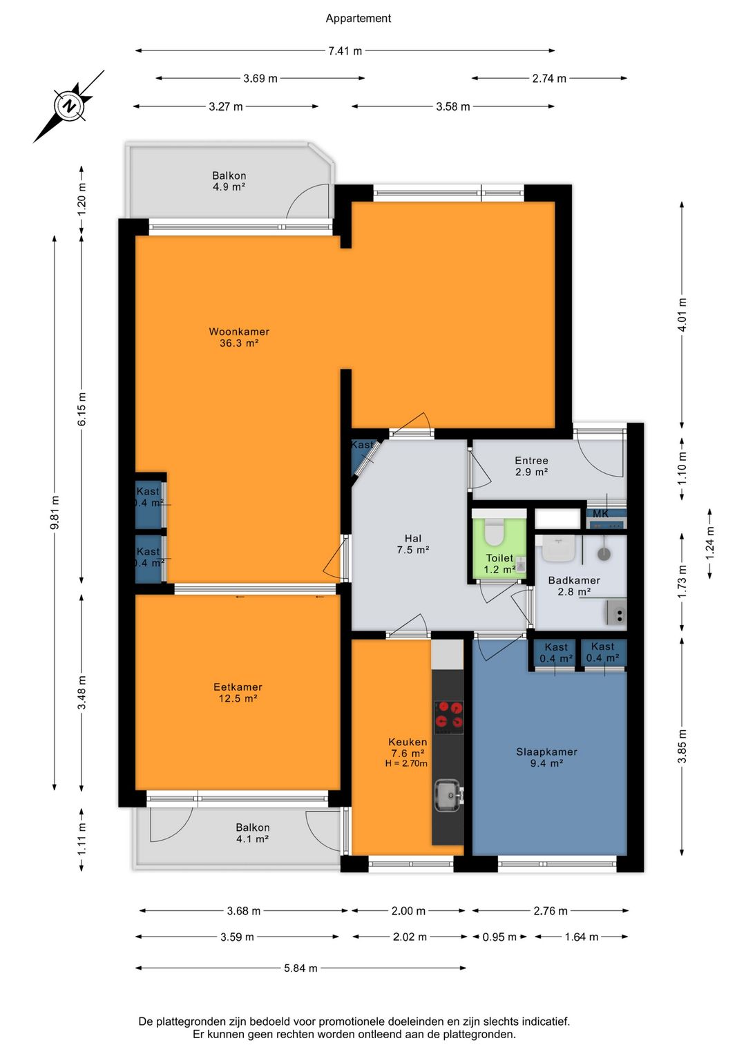 Foto 28 van Christiaan Huygensplein 14-1