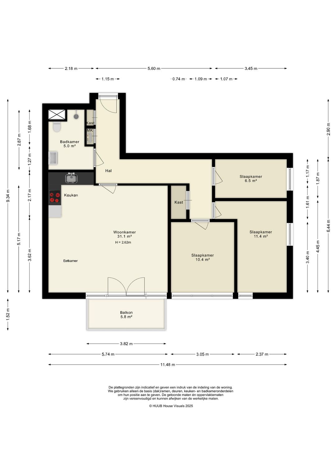 Foto 37 van Olivier van Noortstraat 10-D