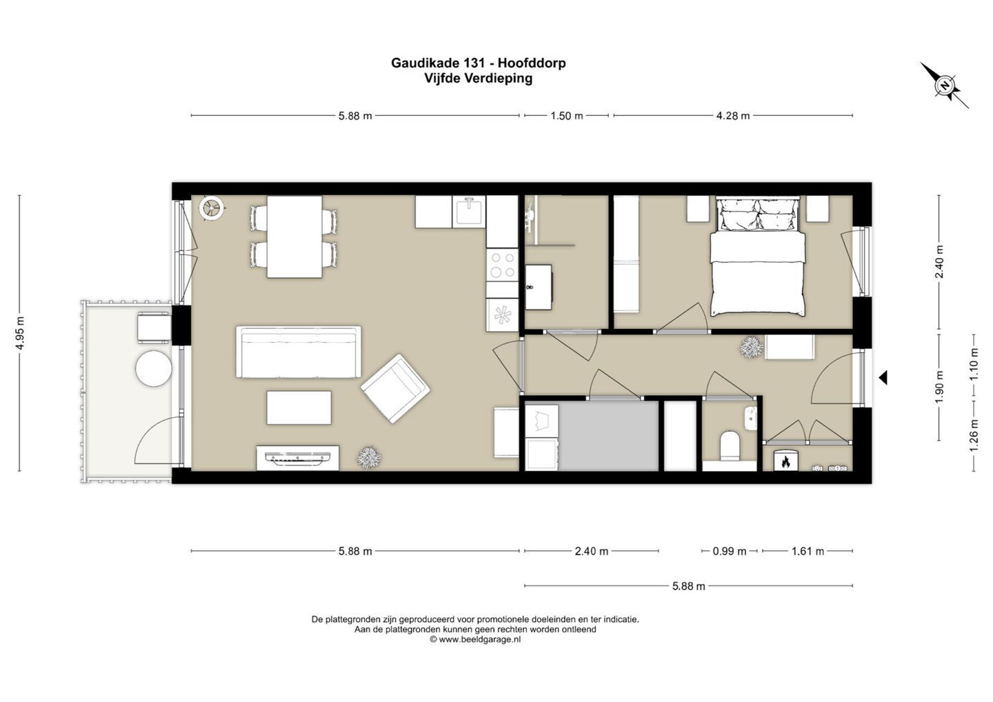 Foto 29 van Gaudikade 131