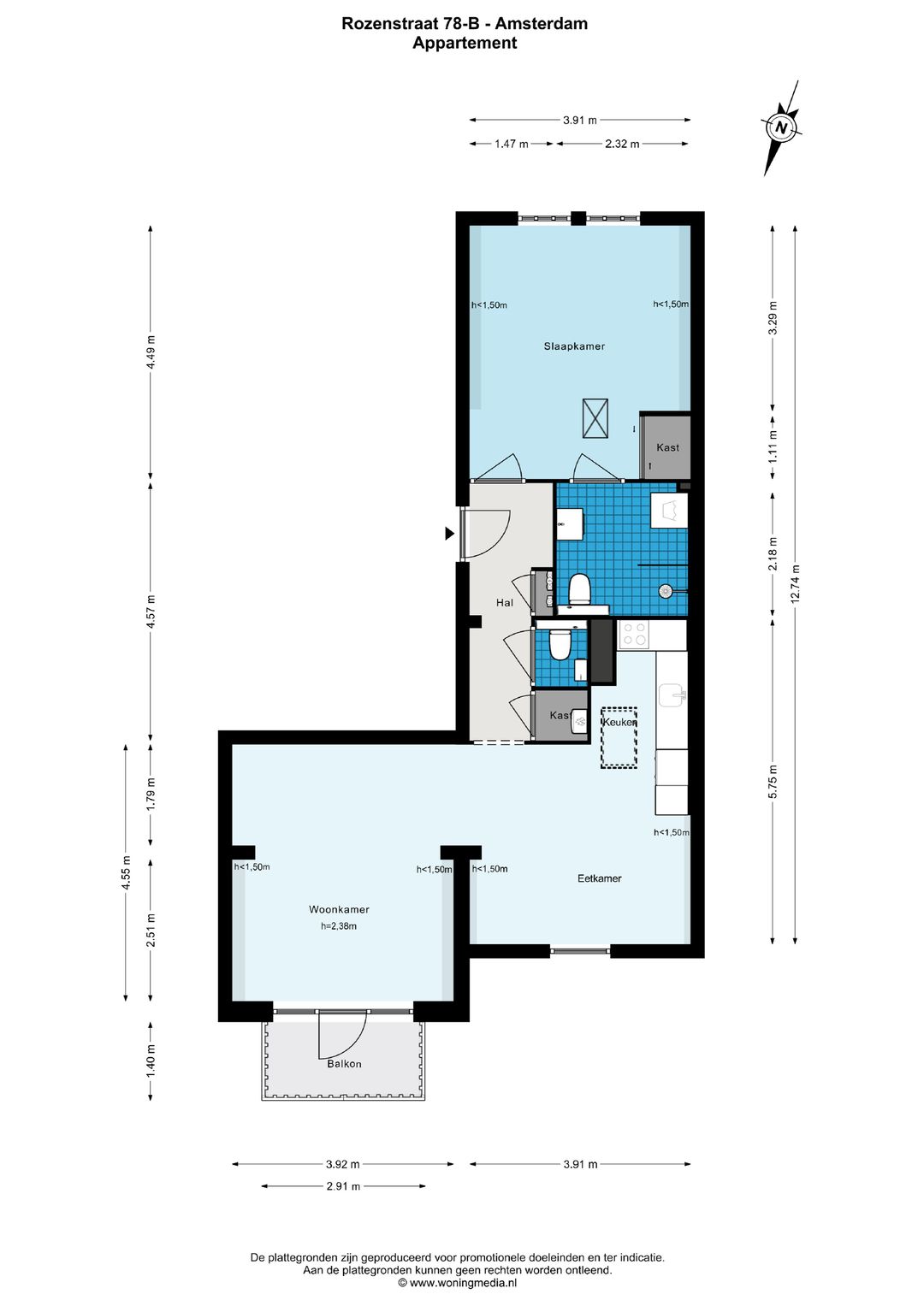 Foto 22 van Rozenstraat 78-B