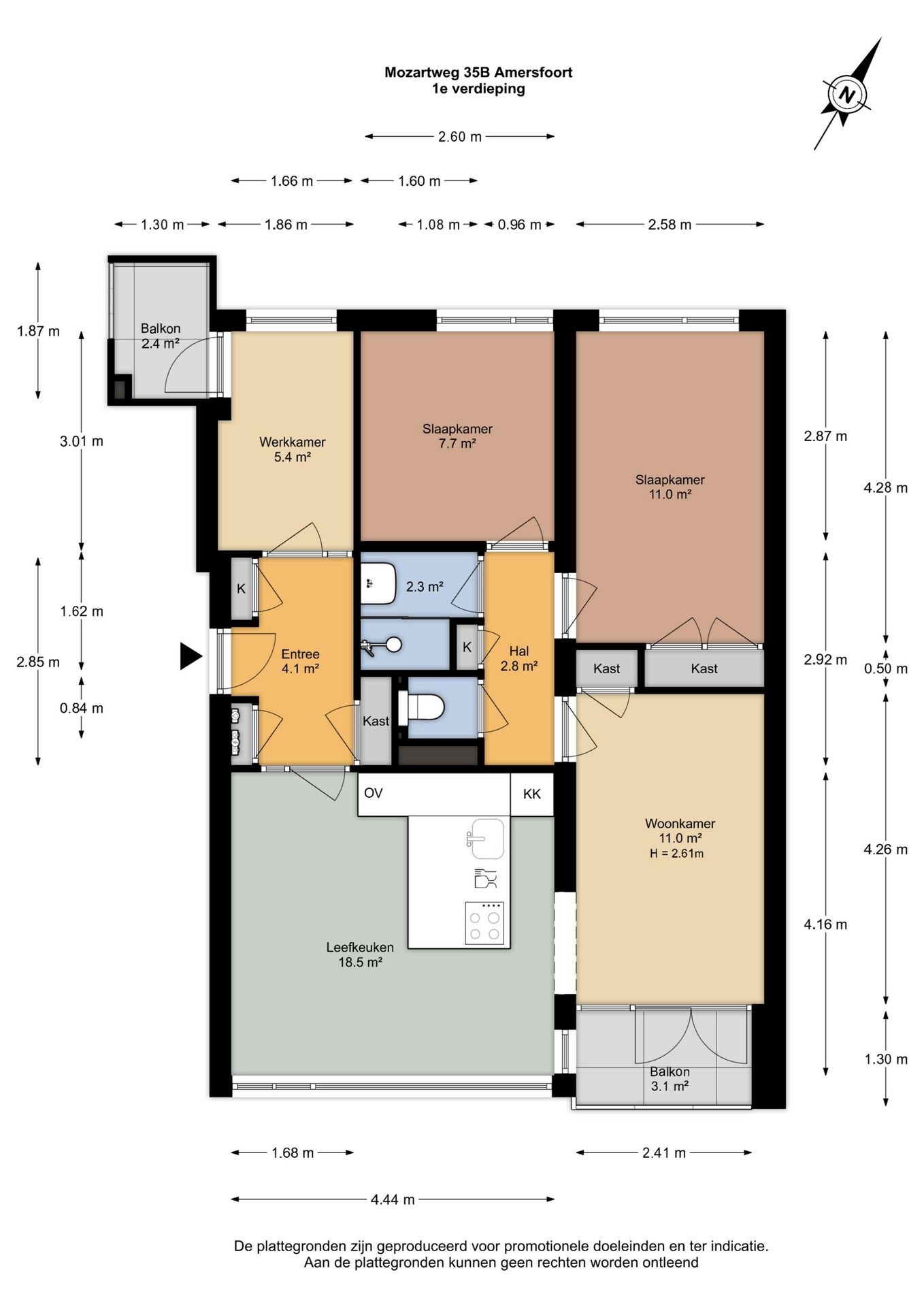 Foto 35 van Mozartweg 35-B