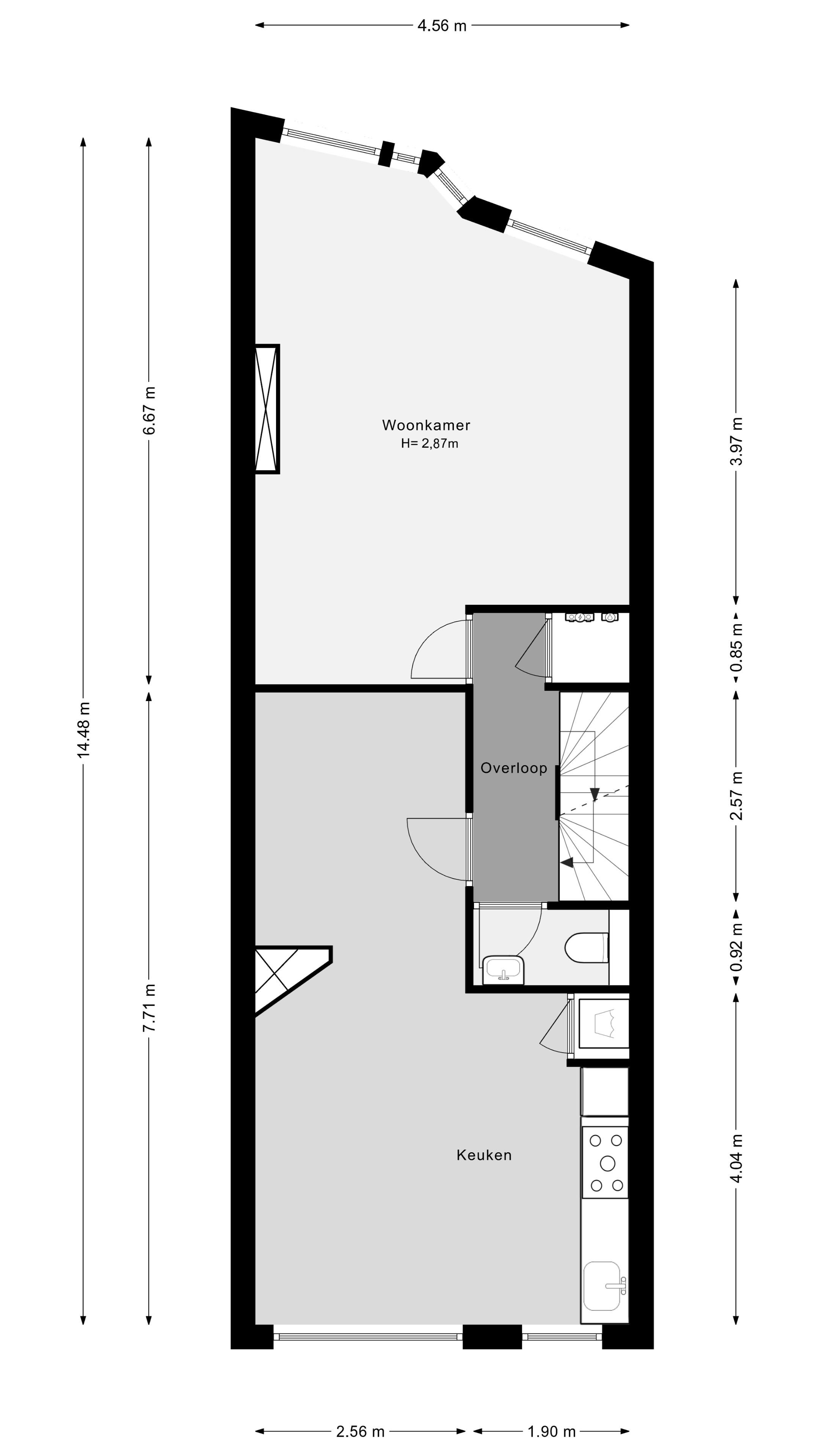 Foto 24 van Oudedijk 163-B03