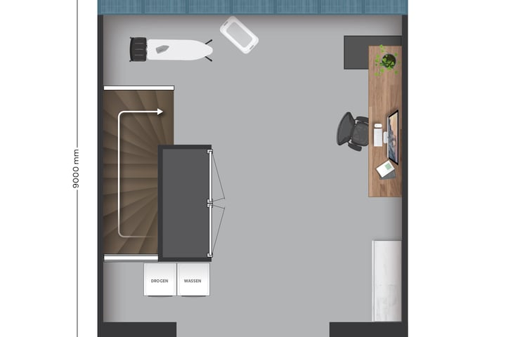 Foto 5 van Tussenwoning topgevel (Bouwnr. A07)
