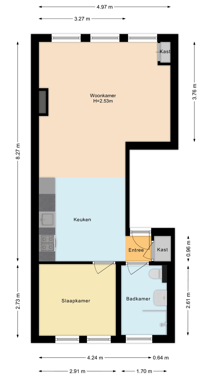 Foto 29 van Willemsstraat 22-2