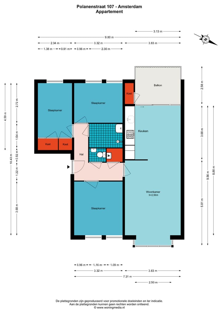 Foto 22 van Polanenstraat 107