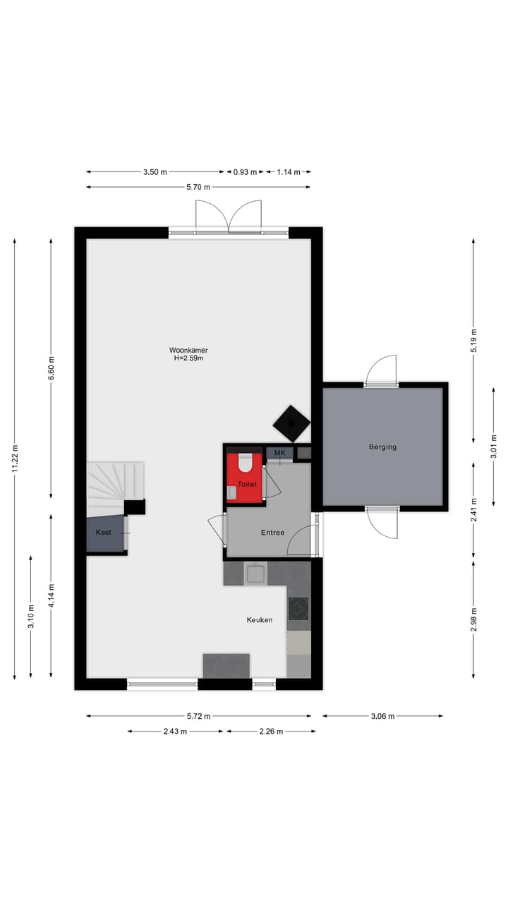 Foto 37 van Westersingel 47-E