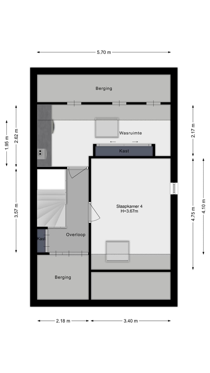Foto 39 van Westersingel 47-E