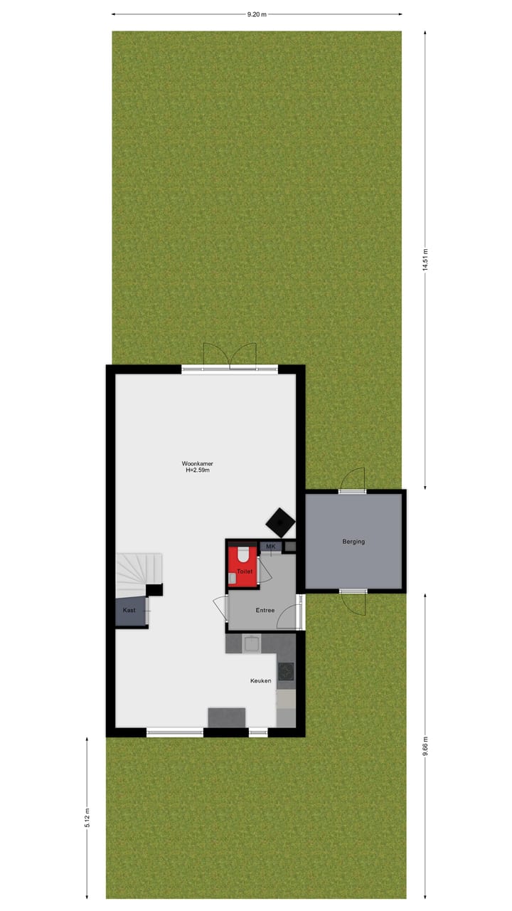 Foto 40 van Westersingel 47-E