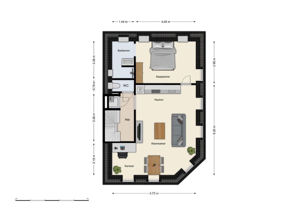 Foto 22 van Boedekerstraat 12-C