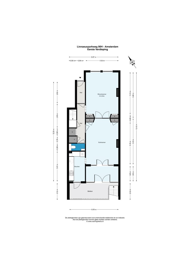 Foto 43 van Linnaeusparkweg 90-H