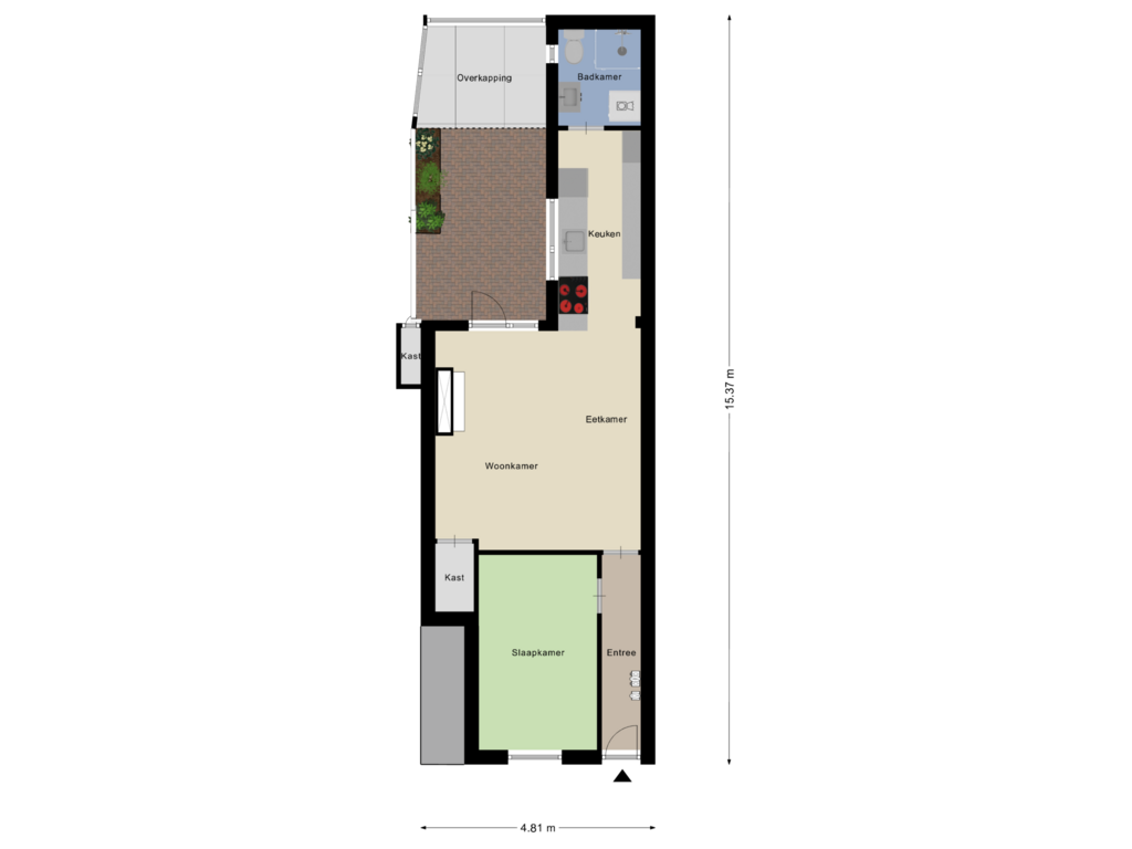 Appartement  Tuin