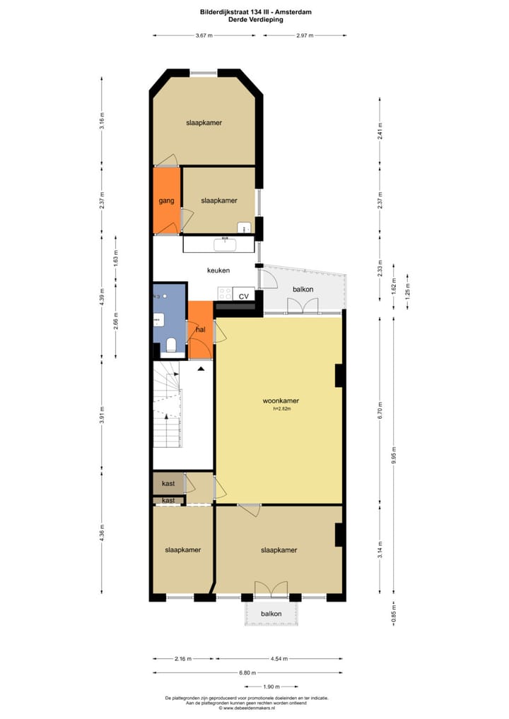 Foto 22 van Bilderdijkstraat 134-2