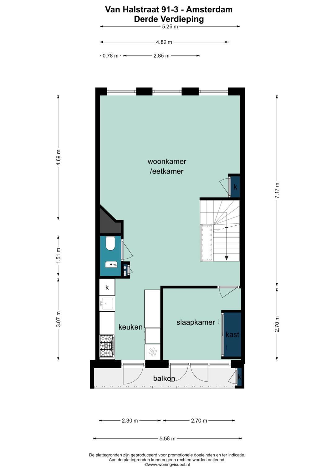 Foto 5 van Van Hallstraat 91-3