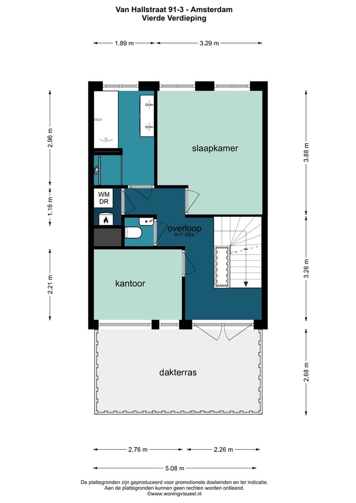 Foto 6 van Van Hallstraat 91-3