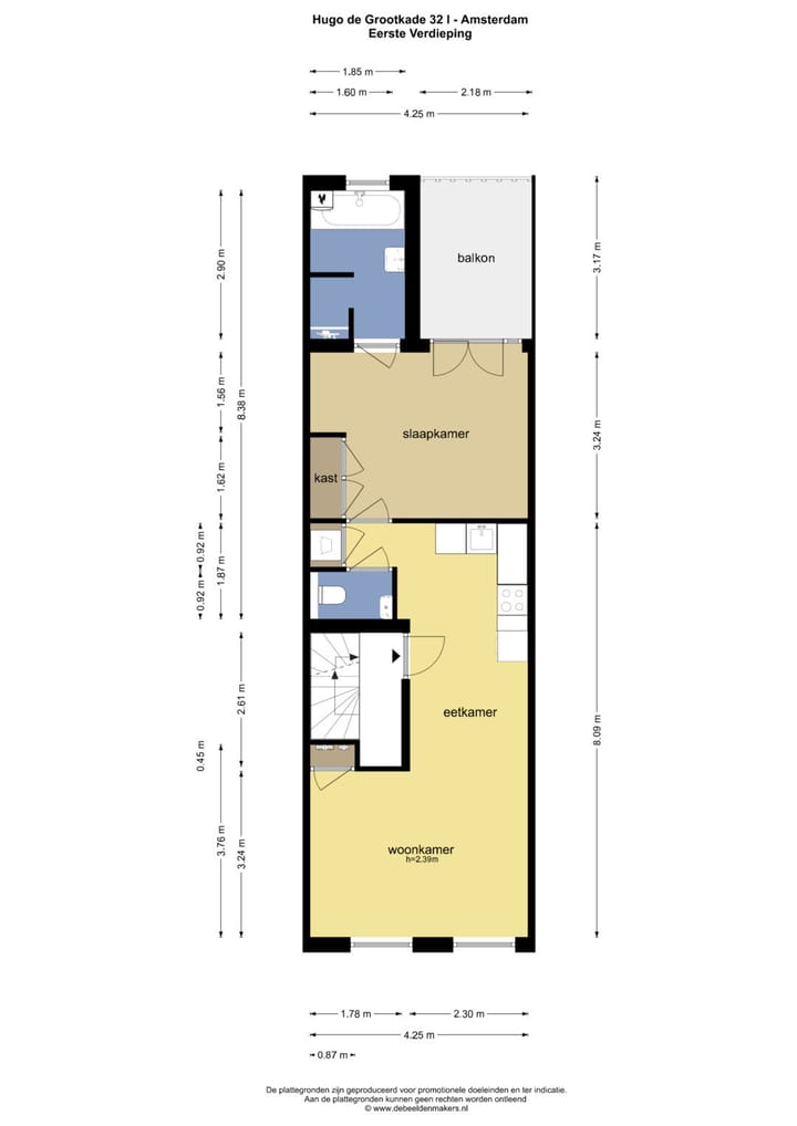 Foto 19 van Hugo de Grootkade 32-1