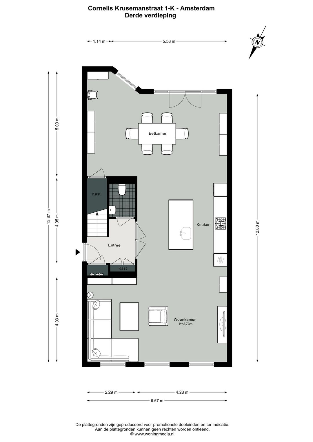 Foto 38 van Cornelis Krusemanstraat 1-K