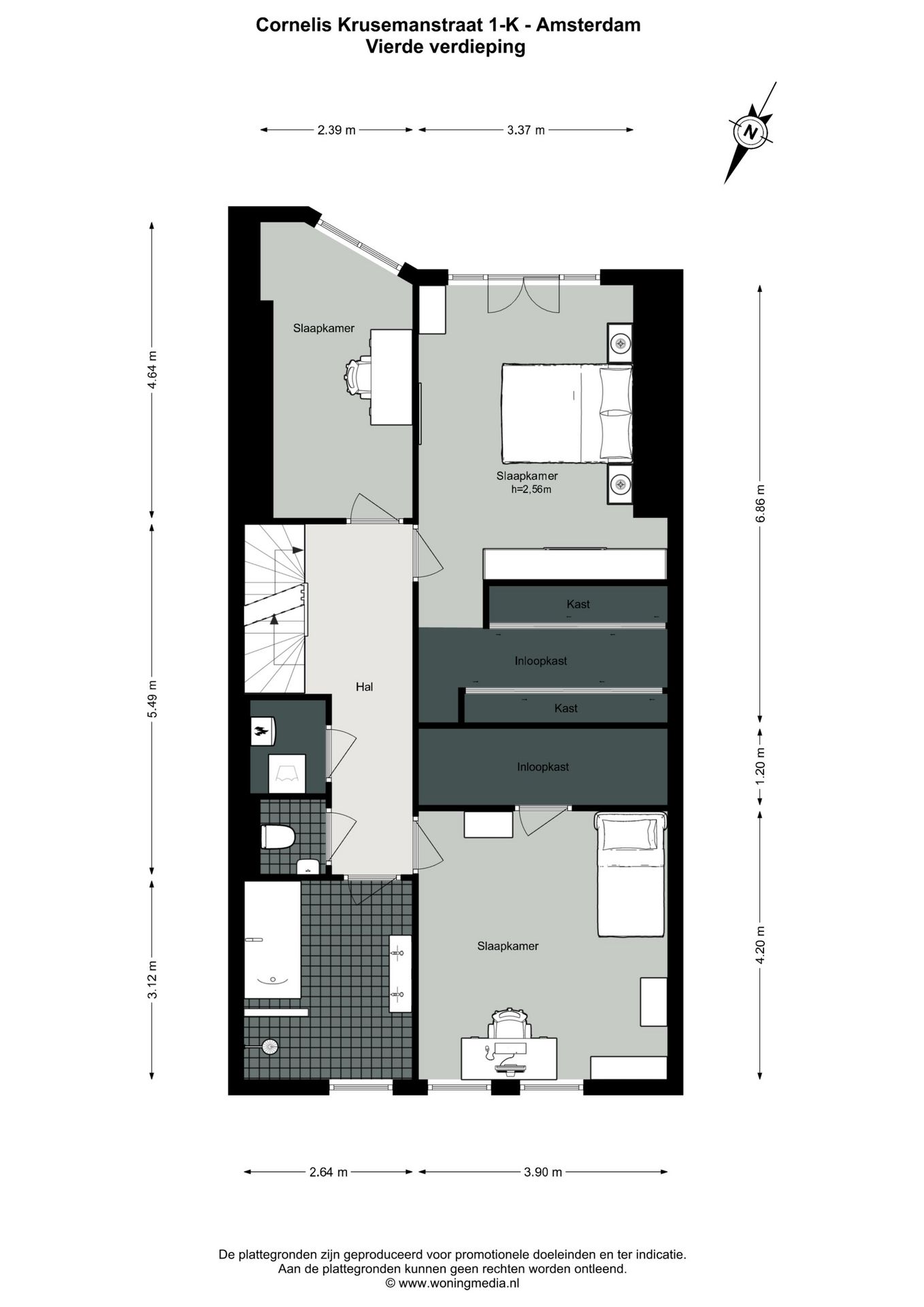 Foto 39 van Cornelis Krusemanstraat 1-K