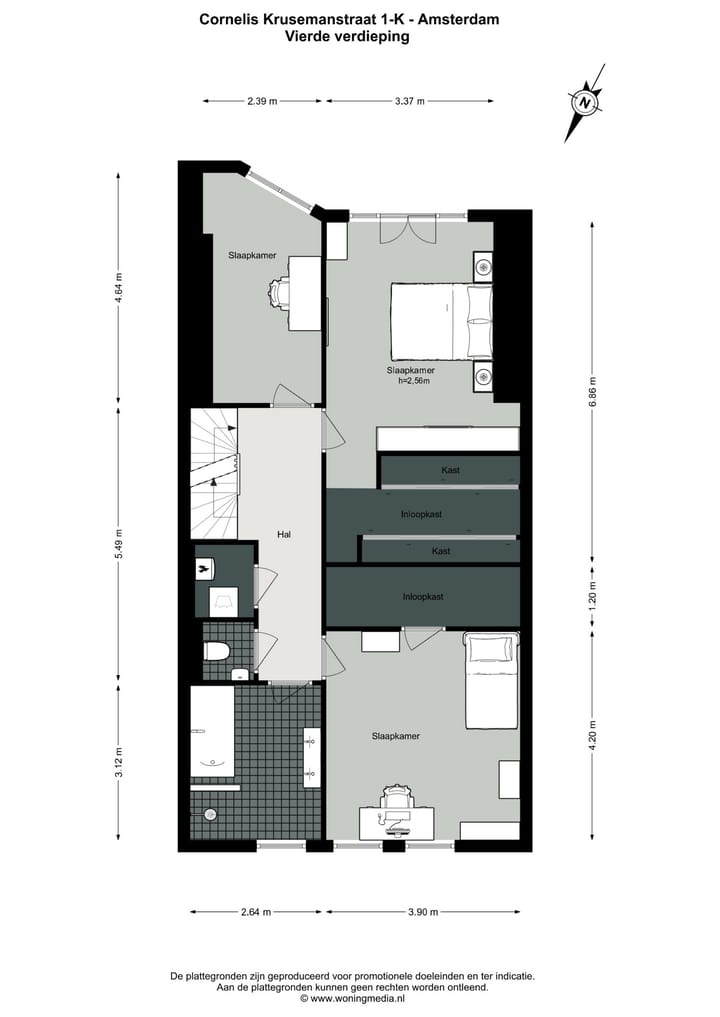 Foto 39 van Cornelis Krusemanstraat 1-K