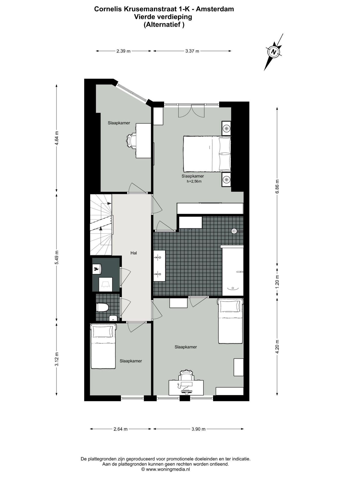 Foto 40 van Cornelis Krusemanstraat 1-K