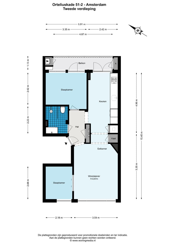Foto 36 van Orteliuskade 51-2