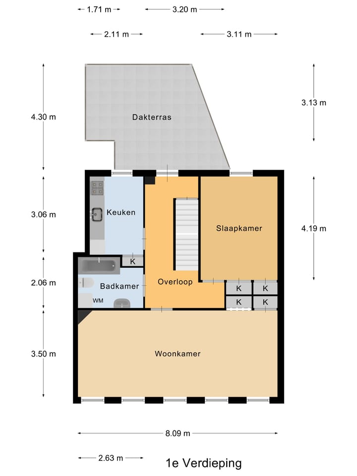 Foto 25 van Patersstraat 23-A