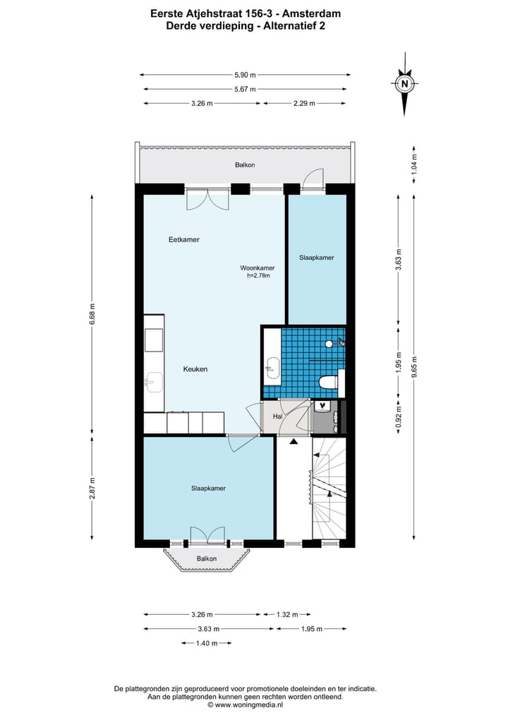 Foto 23 van Eerste Atjehstraat 156-3