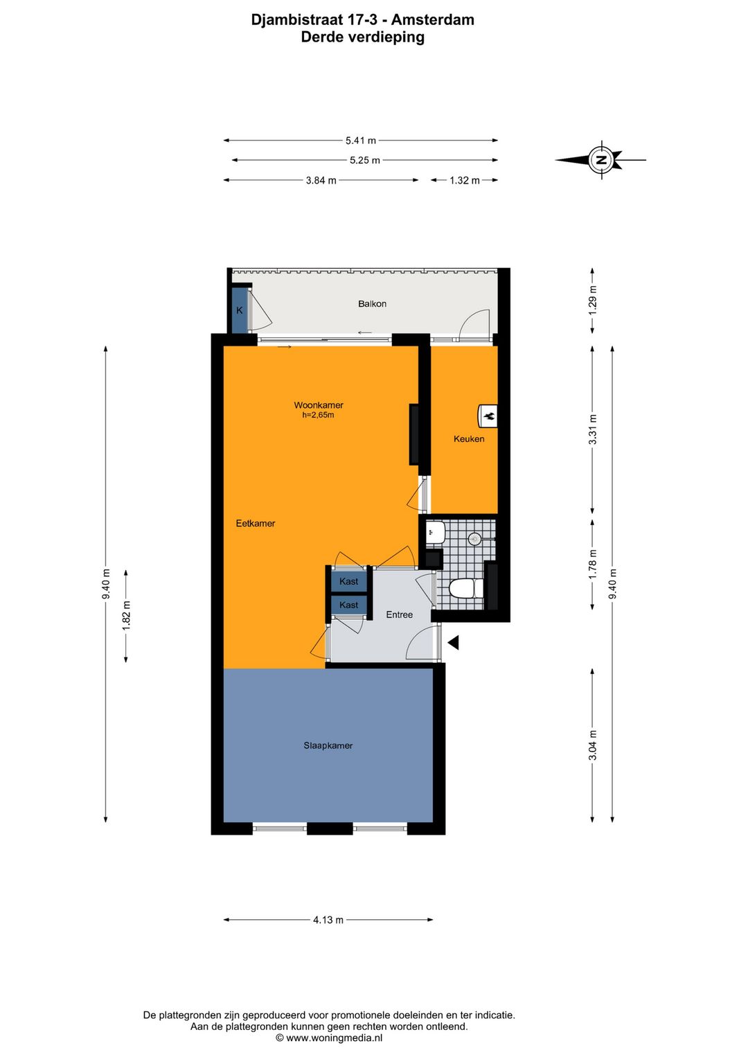 Foto 16 van Djambistraat 17-3