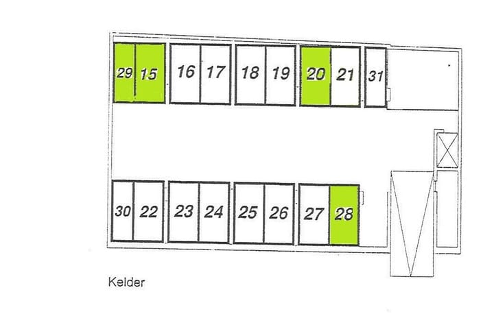 Foto 4 van H.A. Kooykerplein, parkeerplaats