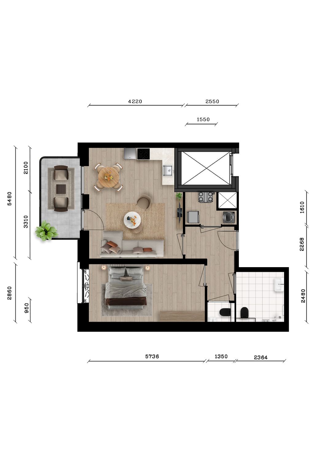 Foto 13 van Everjachtstraat 2-201