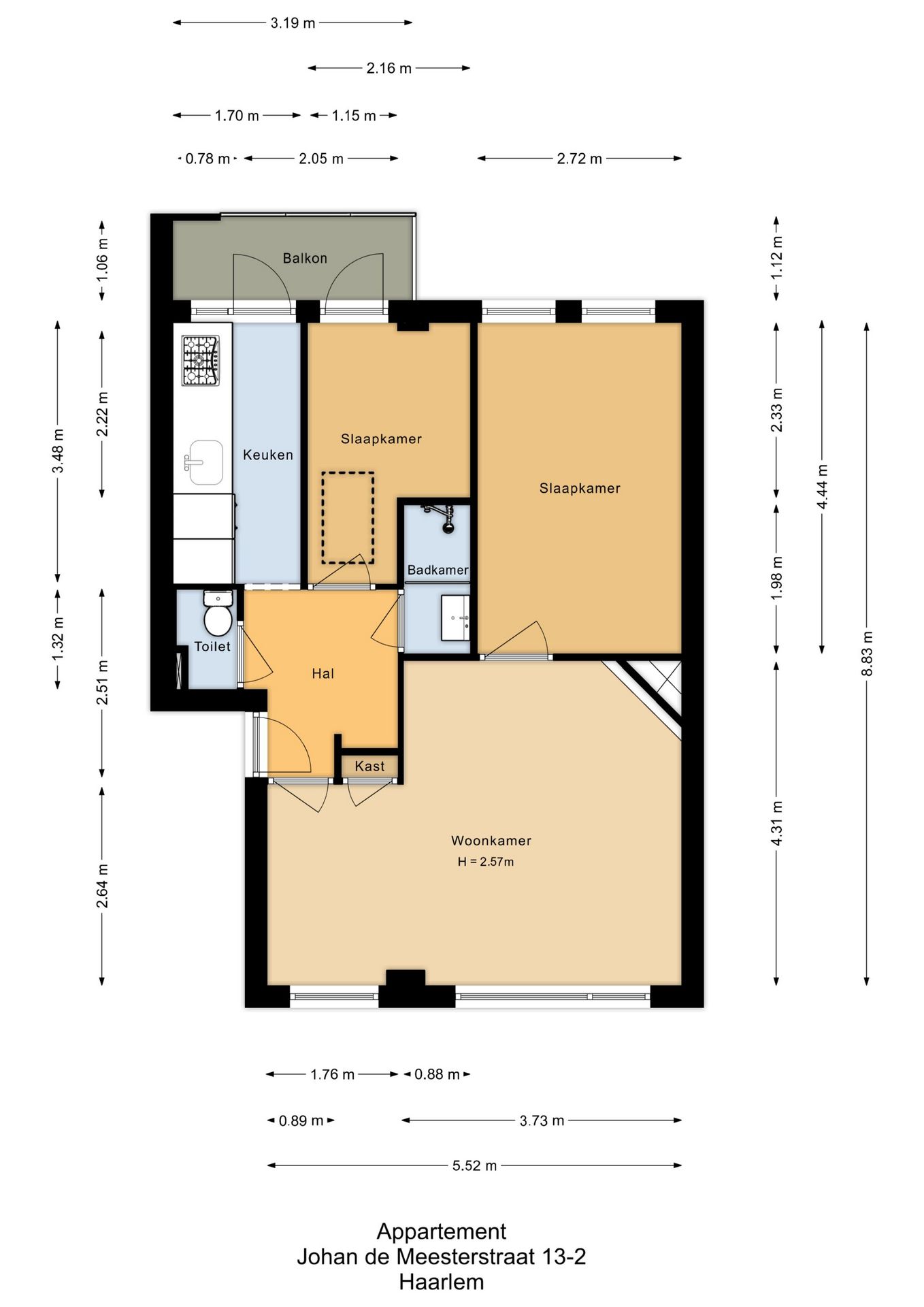 Foto 33 van Johan de Meesterstraat 13-II