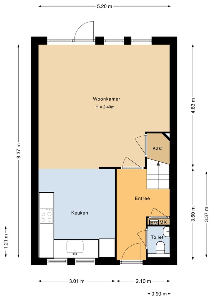 Photo 44 of Philippote van der Marckstraat 7