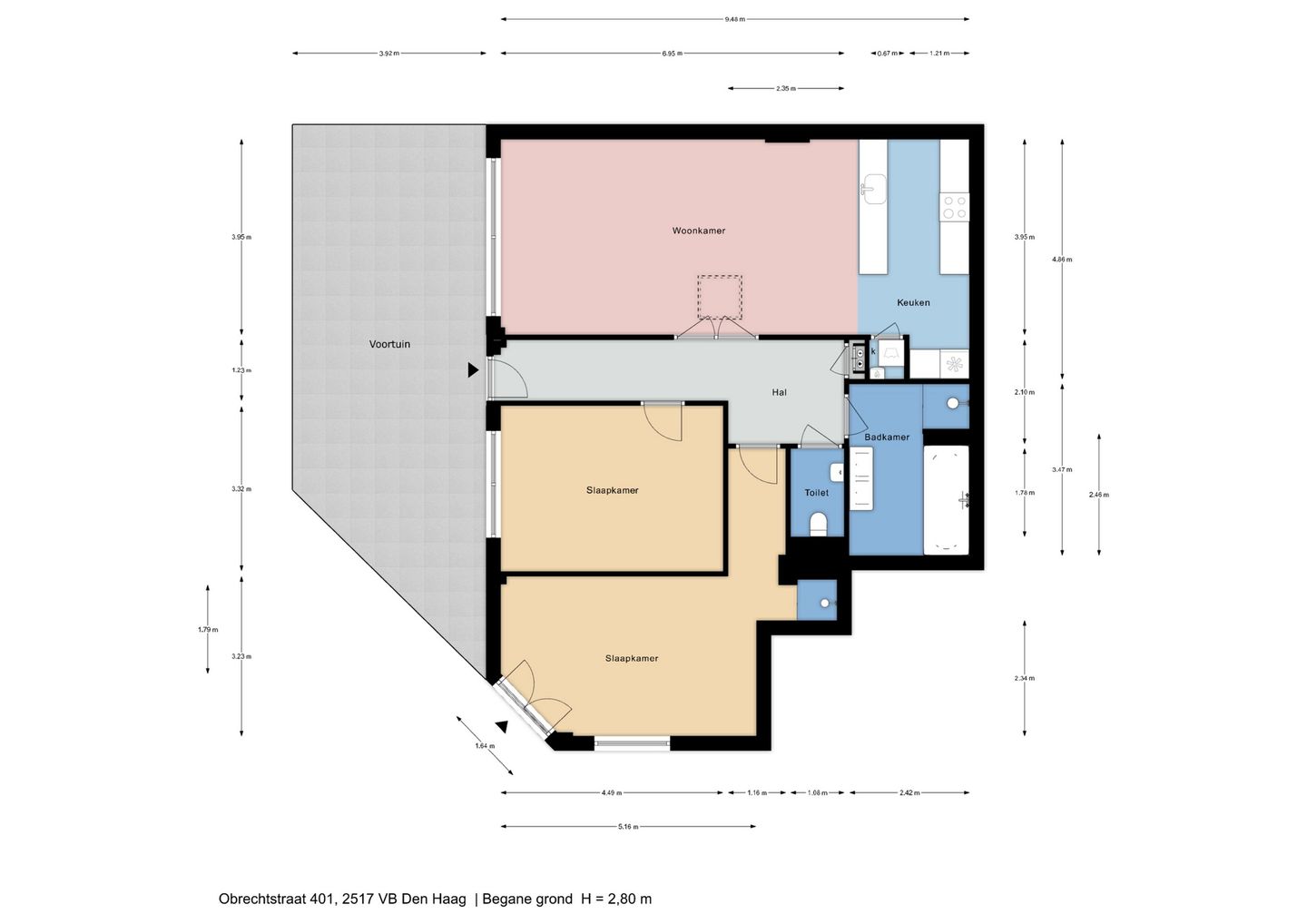 Foto 44 van Obrechtstraat 401