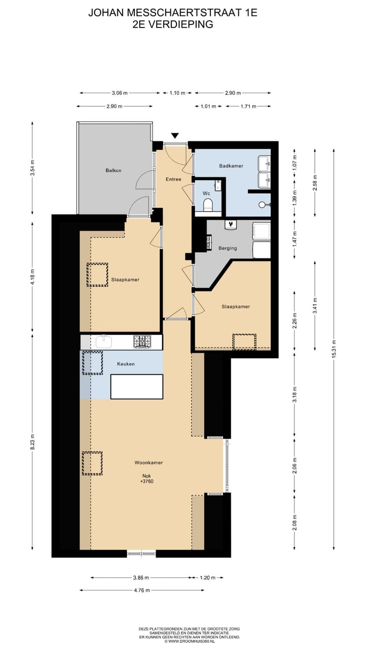Foto 28 van Johan Messchaertstraat 1-E