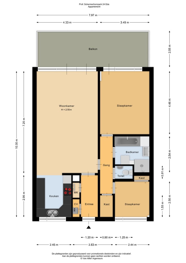 Photo 30 of Prof. Schermerhornpark 24