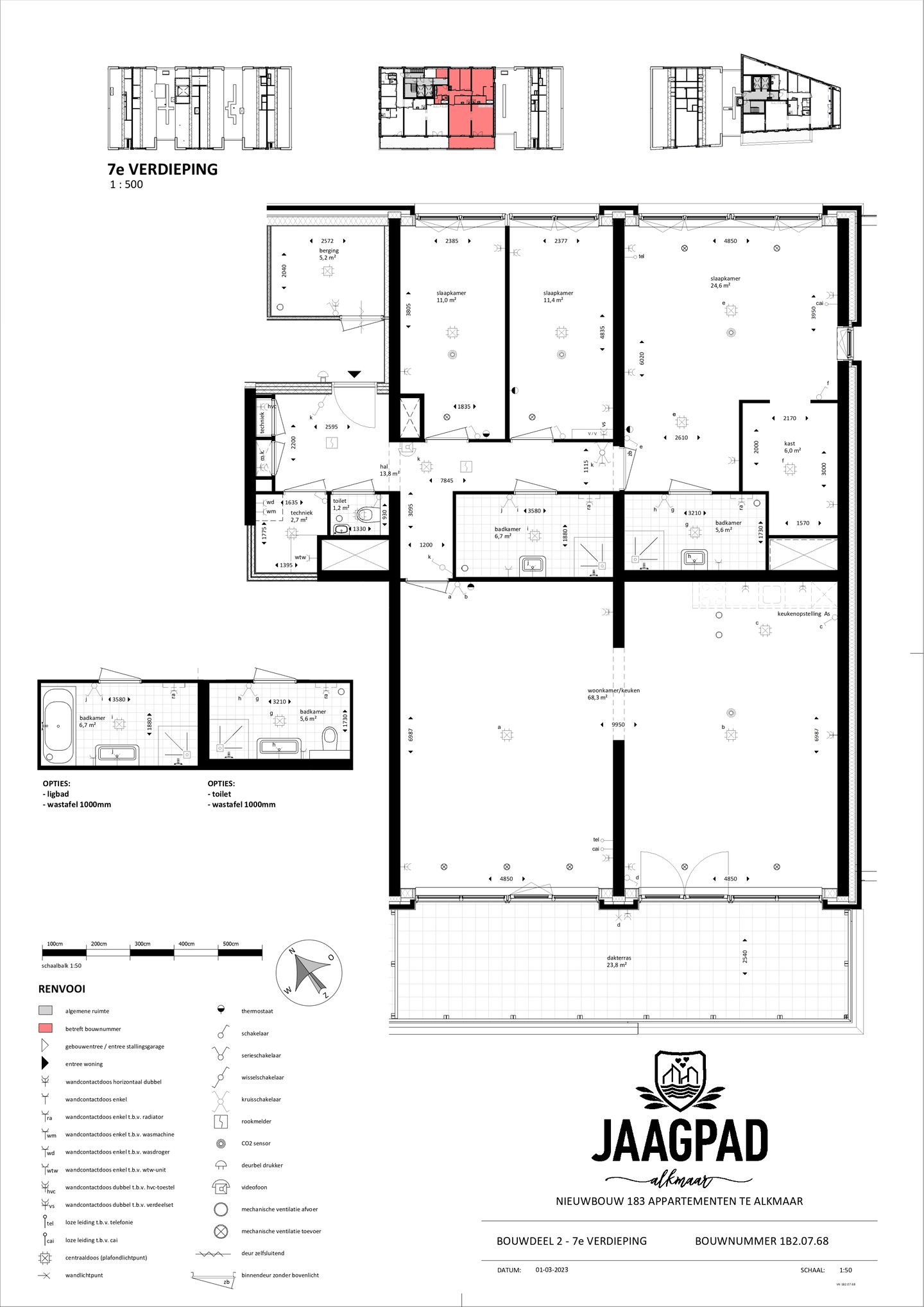 Foto 4 van Exclusief penthouse (Bouwnr. 2.07.68)