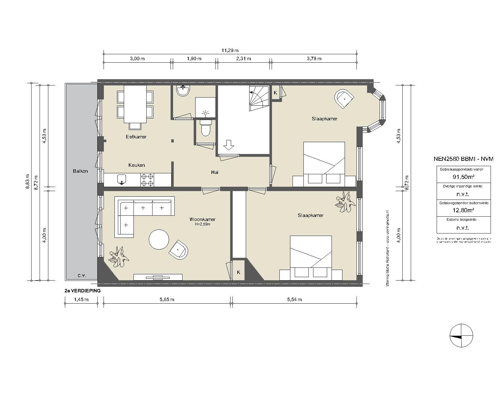 Foto 39 van Deurloostraat 44-2