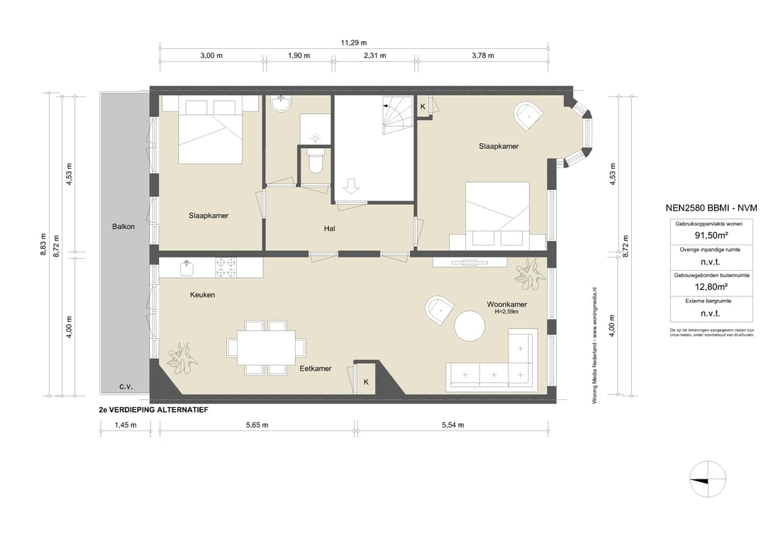 Foto 41 van Deurloostraat 44-2