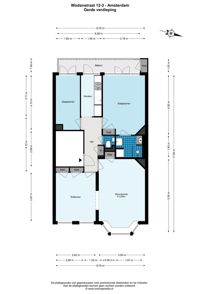 Foto 23 van Wodanstraat 12-3