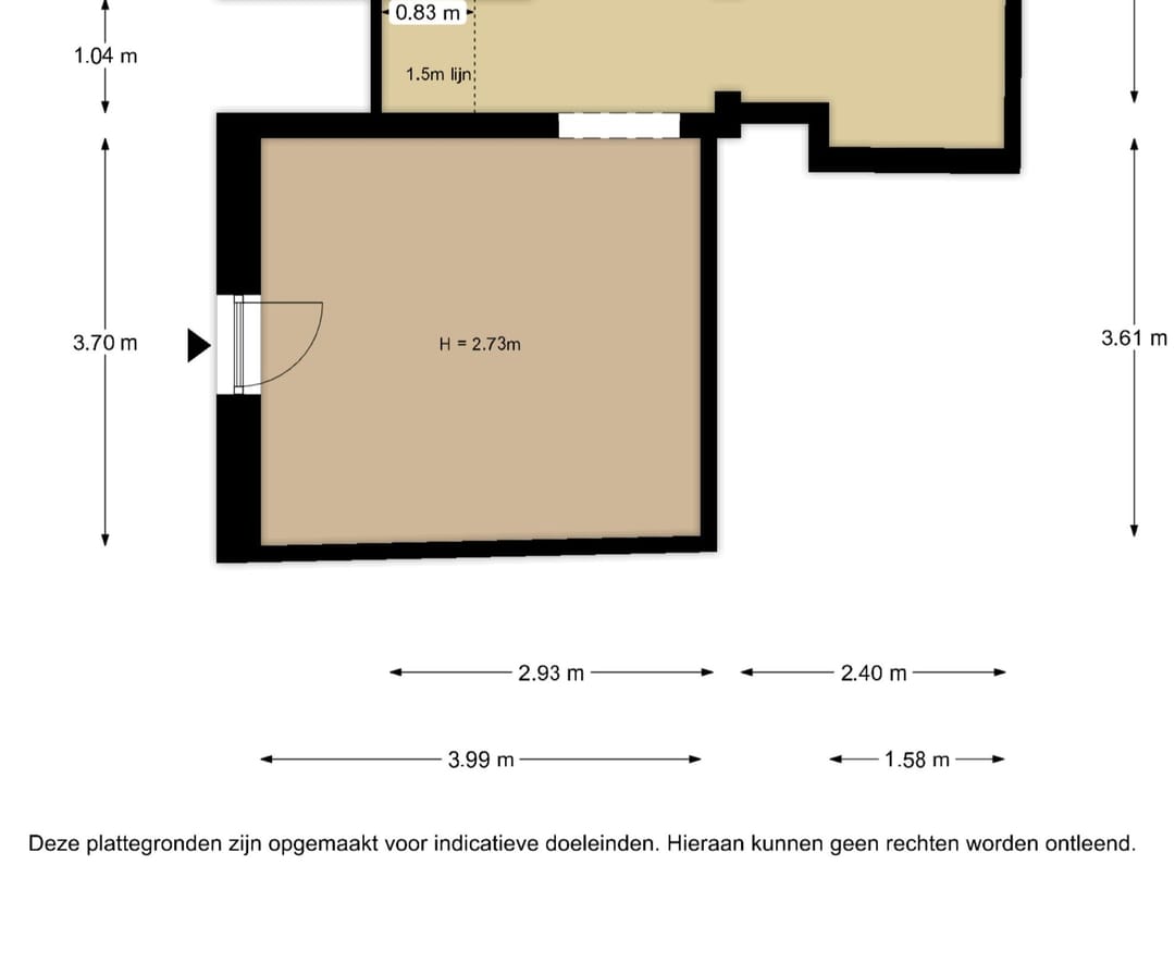 Foto 47 van Vrouwensteeg 18-A