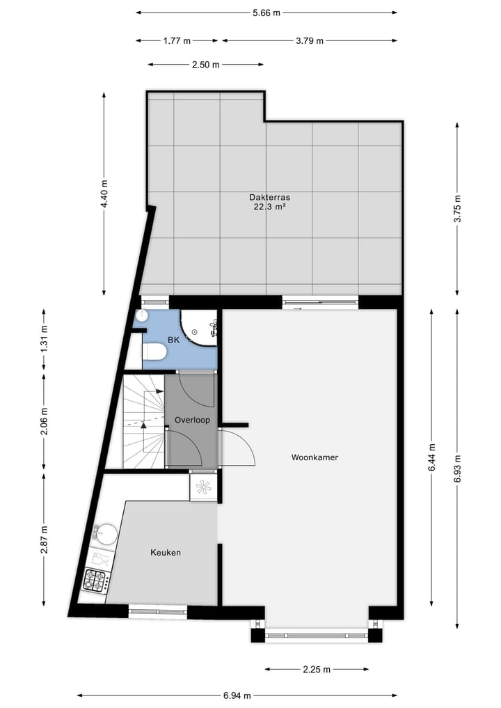 Foto 45 van Concordiastraat 16-B