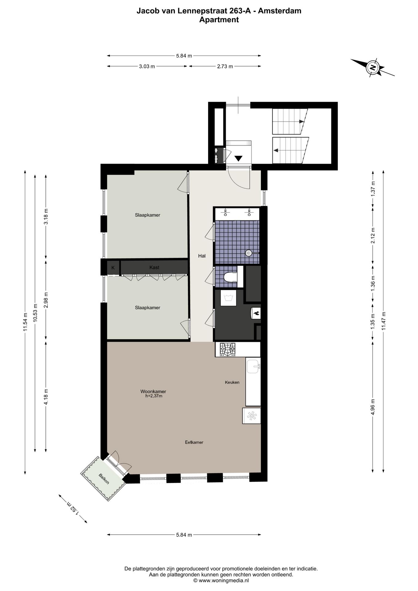 Foto 30 van Jacob van Lennepstraat 263-A