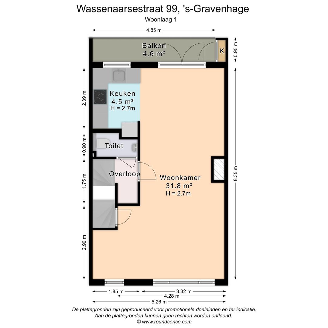 Foto 47 van Wassenaarsestraat 99